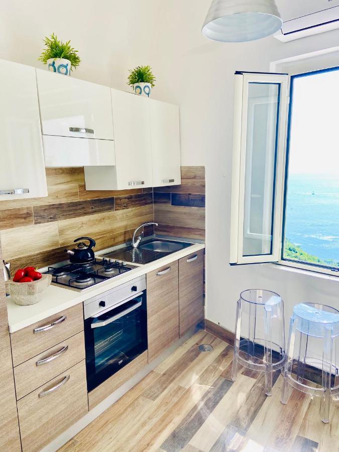 Ferienwohnung Borgo Virginia - Sea View In Amalfi Coast Vietri Exterior foto