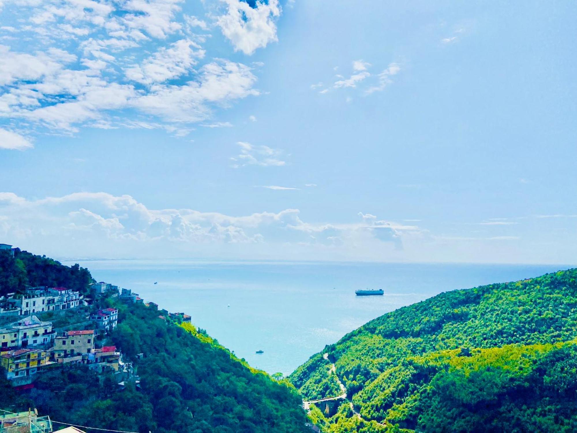 Ferienwohnung Borgo Virginia - Sea View In Amalfi Coast Vietri Exterior foto