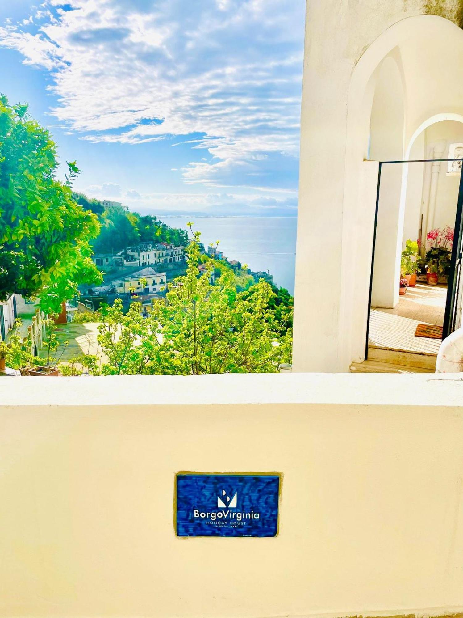 Ferienwohnung Borgo Virginia - Sea View In Amalfi Coast Vietri Exterior foto