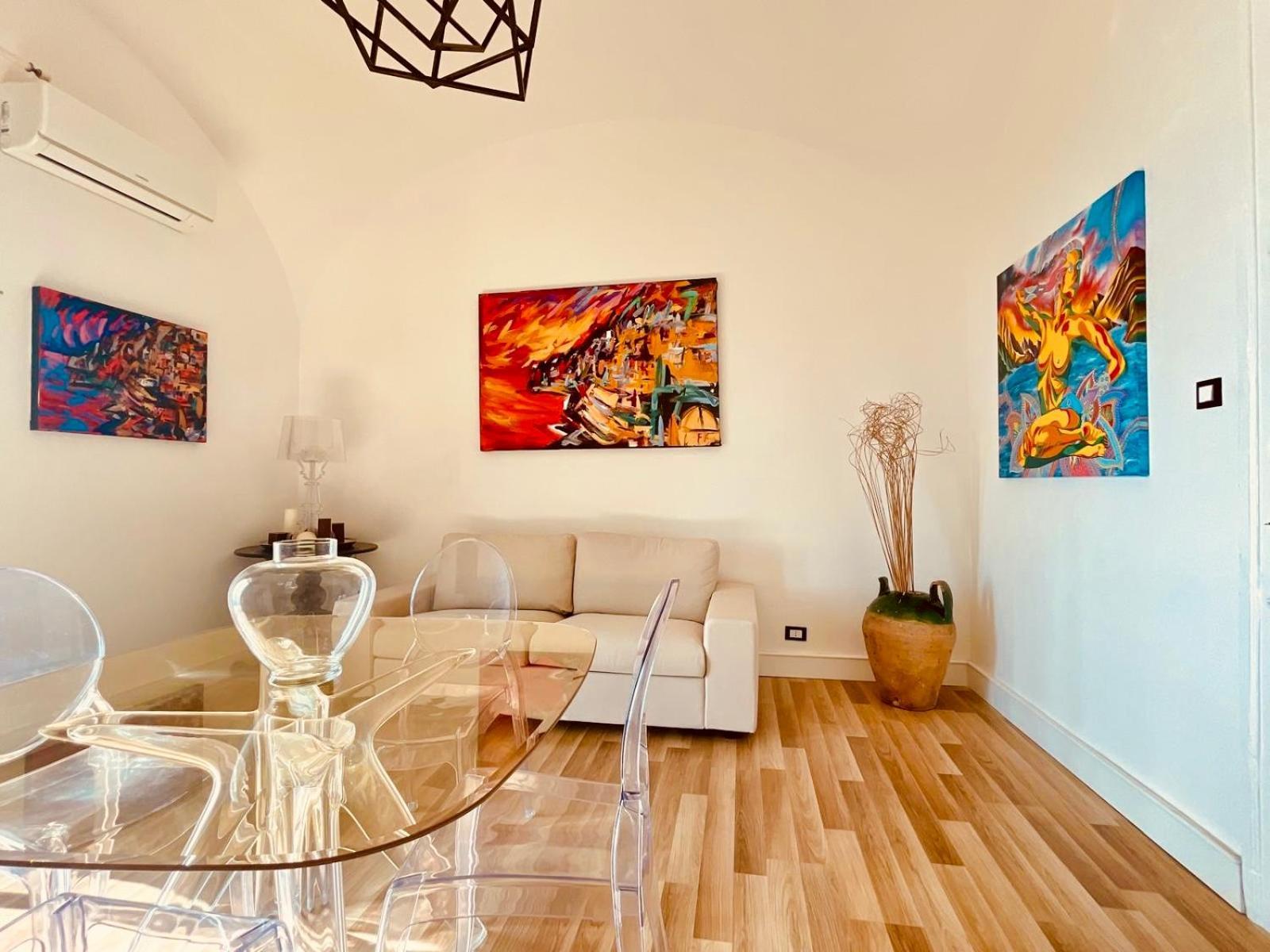 Ferienwohnung Borgo Virginia - Sea View In Amalfi Coast Vietri Exterior foto